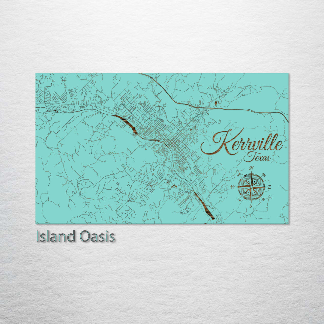 Kerrville, Texas Street Map