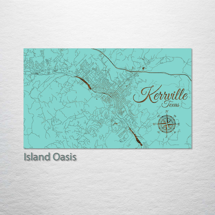 Kerrville, Texas Street Map