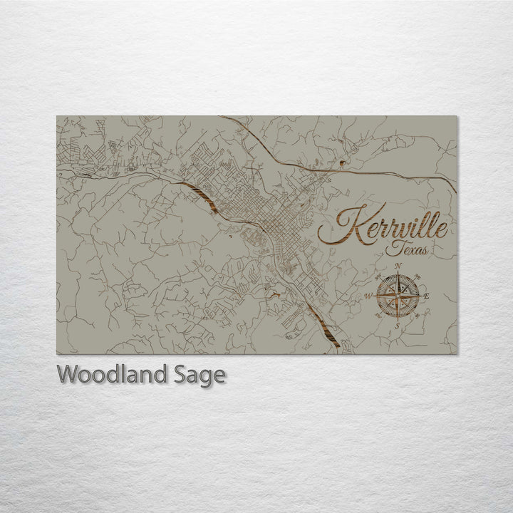 Kerrville, Texas Street Map