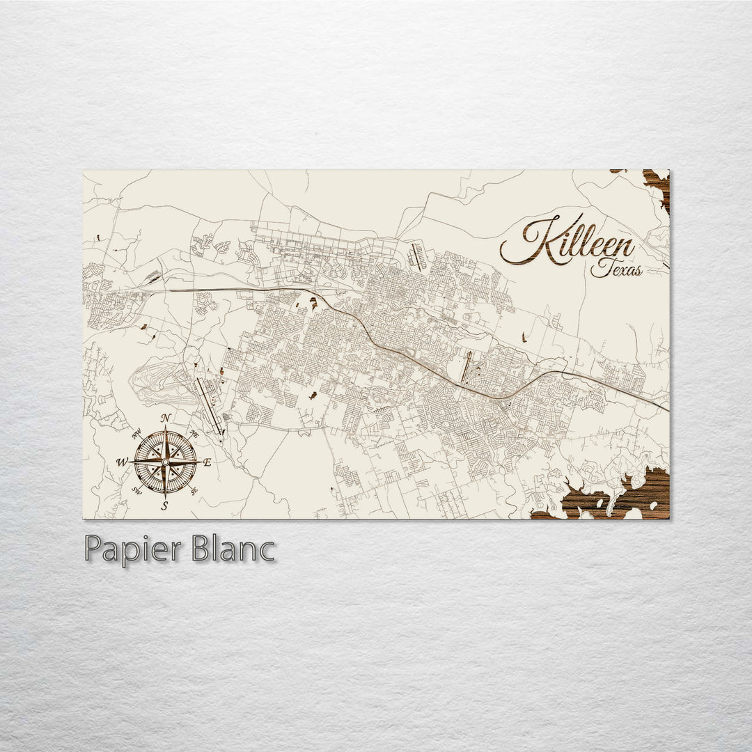 Killeen, Texas Street Map