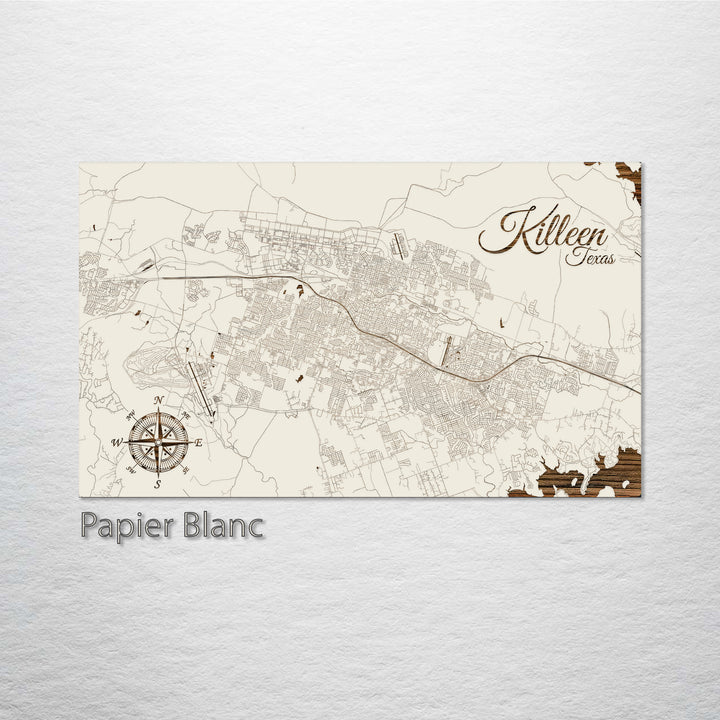 Killeen, Texas Street Map