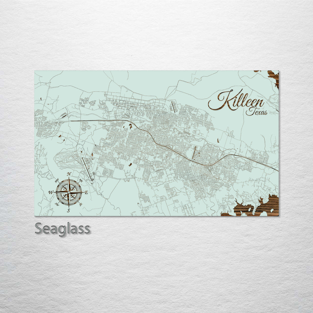 Killeen, Texas Street Map