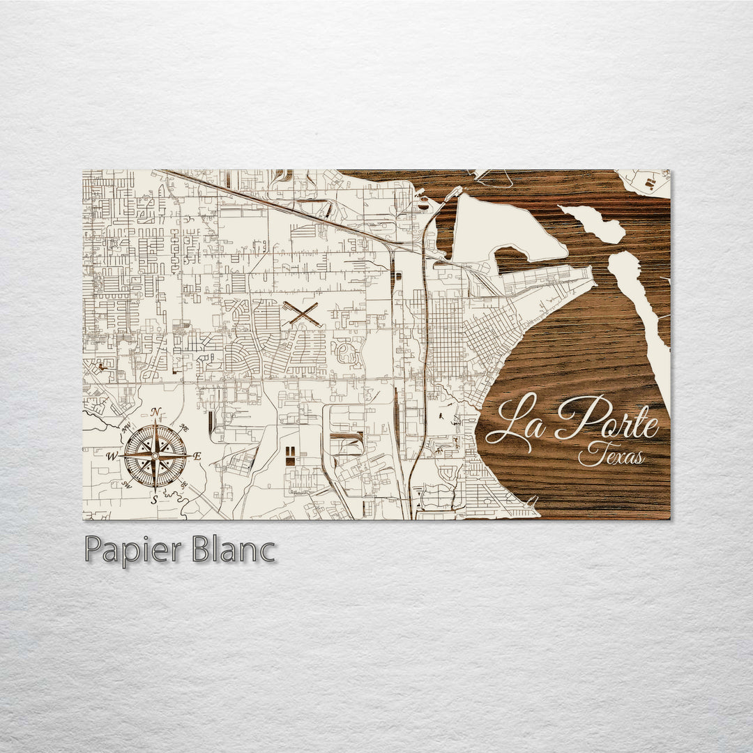 La Porte, Texas Street Map