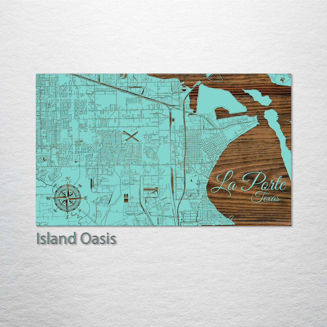 La Porte, Texas Street Map