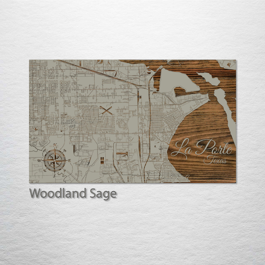 La Porte, Texas Street Map