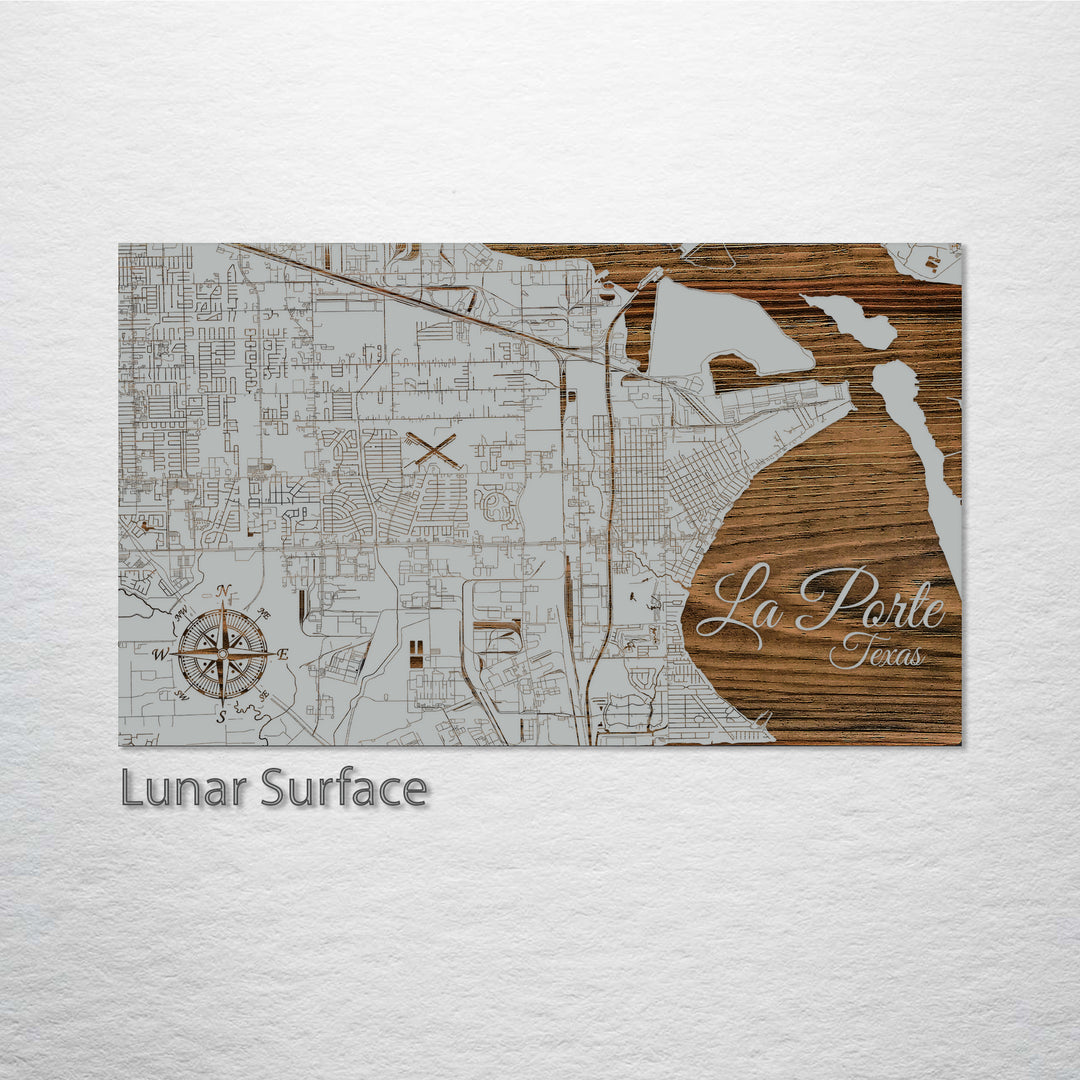 La Porte, Texas Street Map