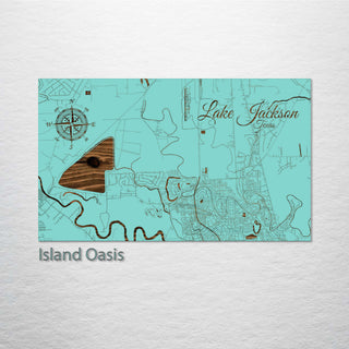 Lake Jackson, Texas Street Map