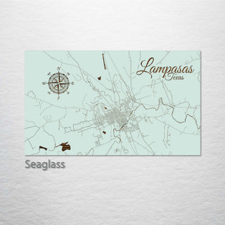 Lampasas, Texas Street Map