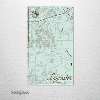 Lancaster, Texas Street Map