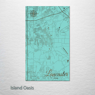 Lancaster, Texas Street Map
