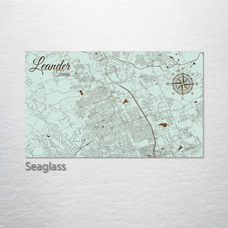 Leander, Texas Street Map