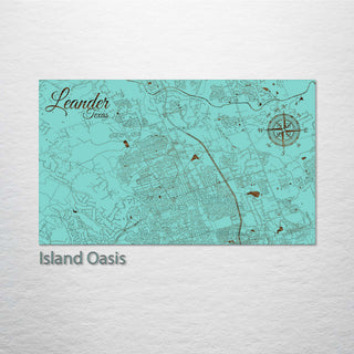 Leander, Texas Street Map