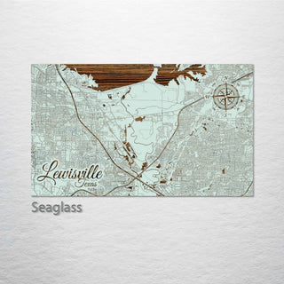 Lewisville, Texas Street Map