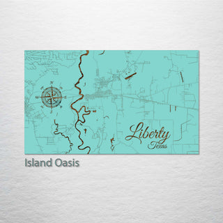 Liberty, Texas Street Map