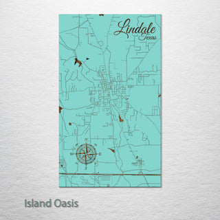 Lindale, Texas Street Map