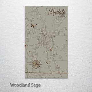 Lindale, Texas Street Map