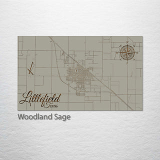 Littlefield, Texas Street Map