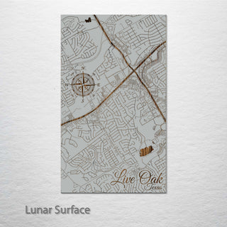Live Oak, Texas Street Map