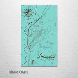 Livingston, Texas Street Map