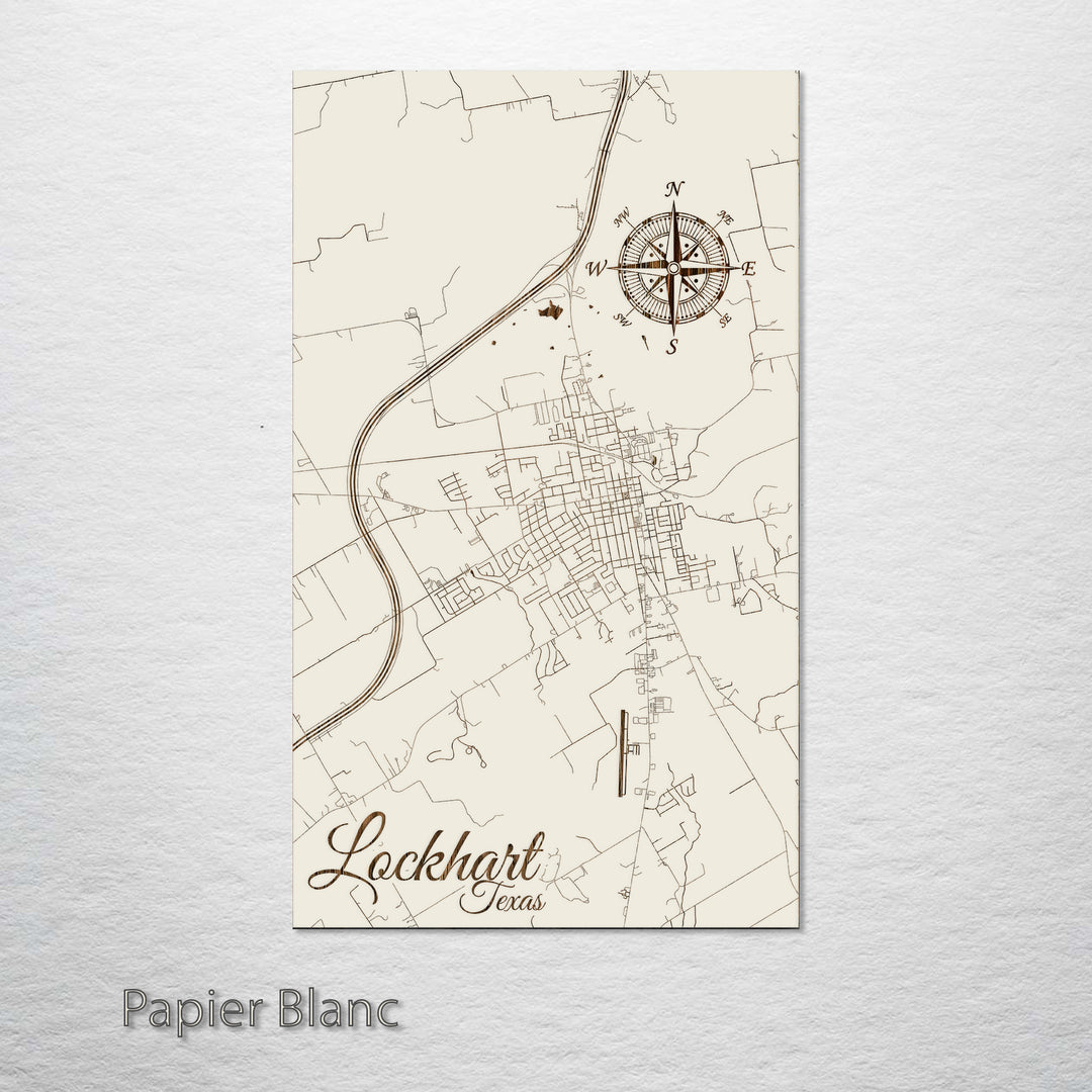 Lockhart, Texas Street Map