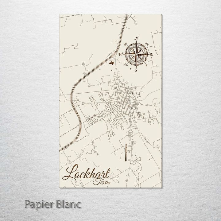 Lockhart, Texas Street Map