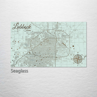 Lubbock, Texas Street Map