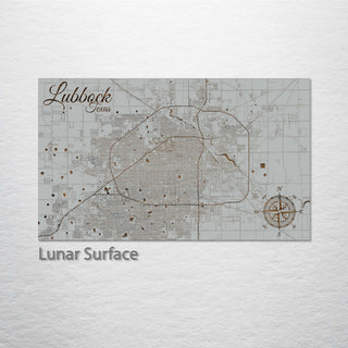 Lubbock, Texas Street Map