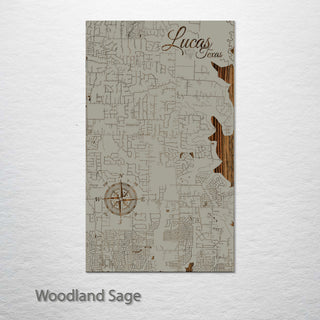 Lucas, Texas Street Map