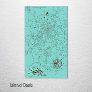 Lufkin, Texas Street Map