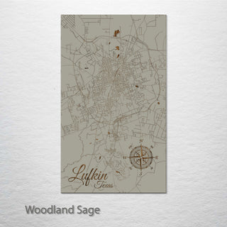 Lufkin, Texas Street Map