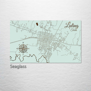 Luling, Texas Street Map
