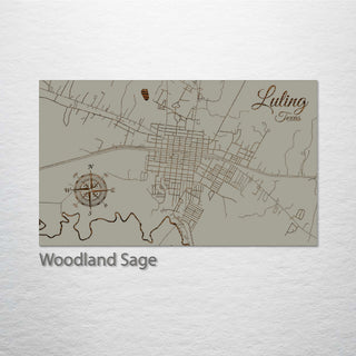 Luling, Texas Street Map