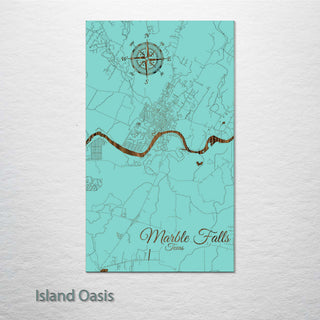 Marble Falls, Texas Street Map