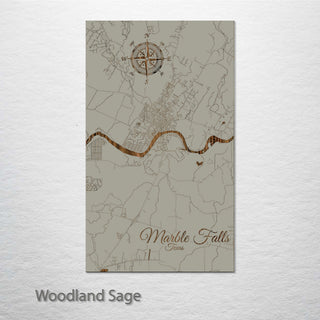 Marble Falls, Texas Street Map