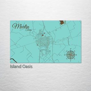 Marlin, Texas Street Map