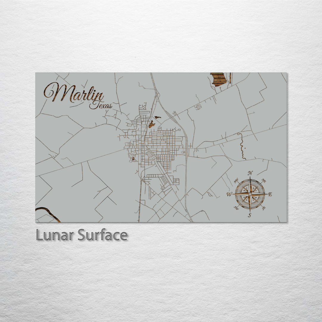 Marlin, Texas Street Map