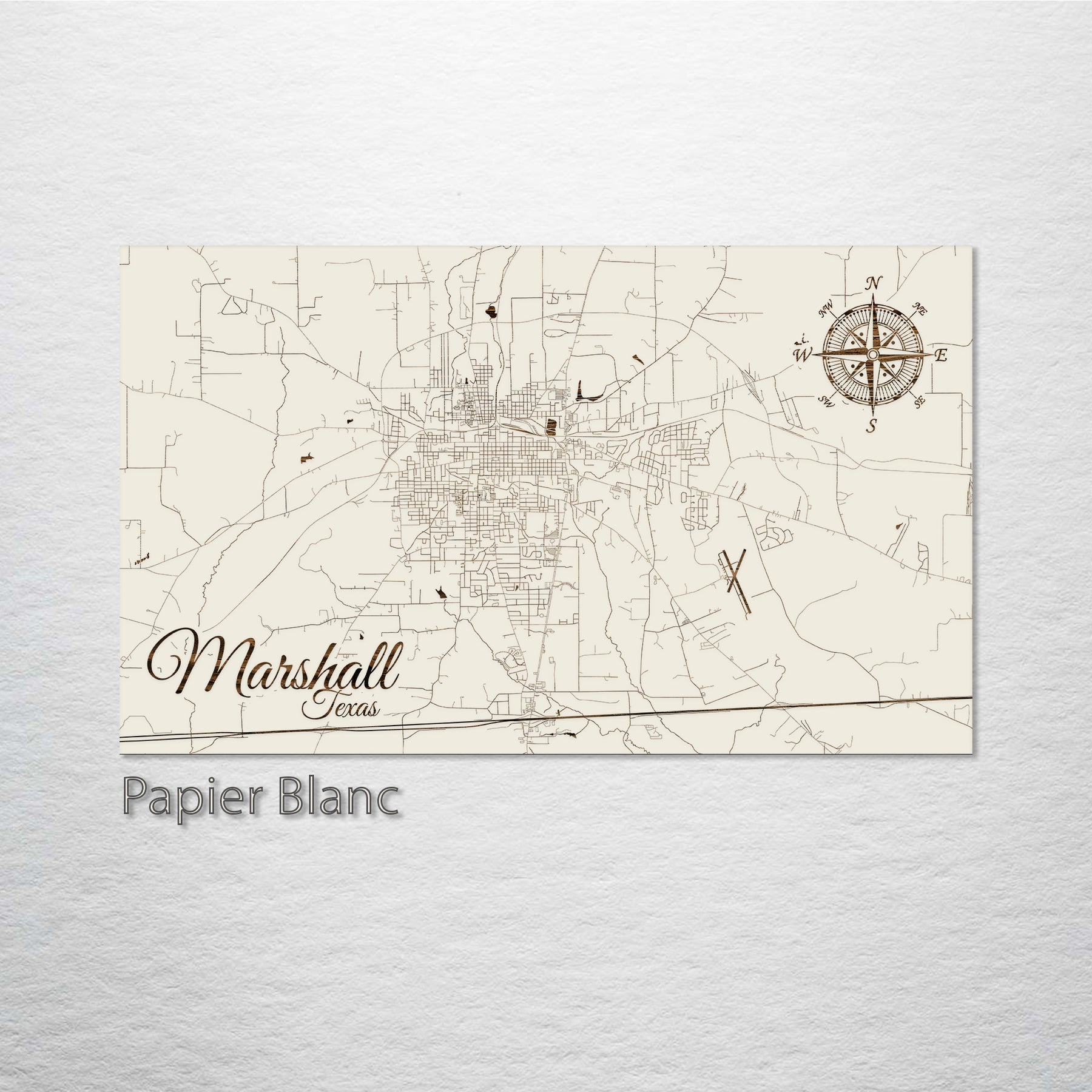 Marshall, Texas Street Map