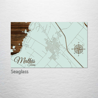 Mathis, Texas Street Map