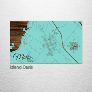 Mathis, Texas Street Map