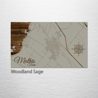 Mathis, Texas Street Map