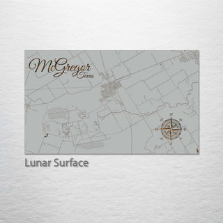 McGregor, Texas Street Map