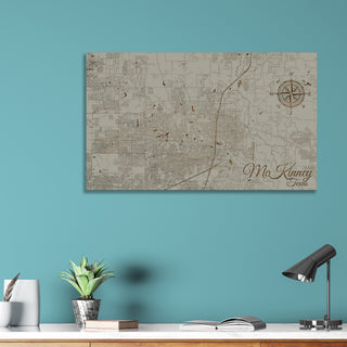 McKinney, Texas Street Map