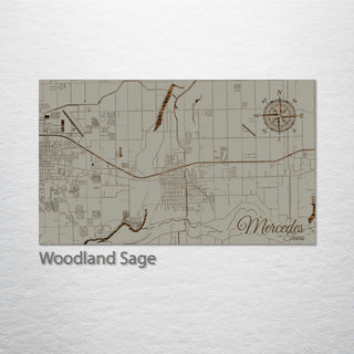 Mercedes, Texas Street Map