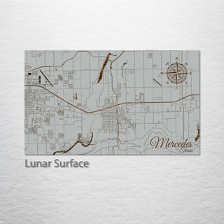 Mercedes, Texas Street Map
