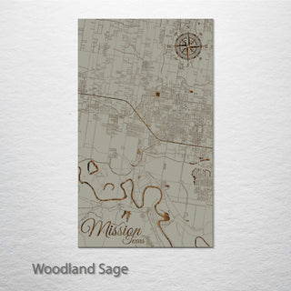 Mission, Texas Street Map