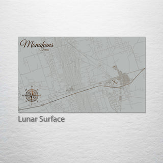Monahans, Texas Street Map
