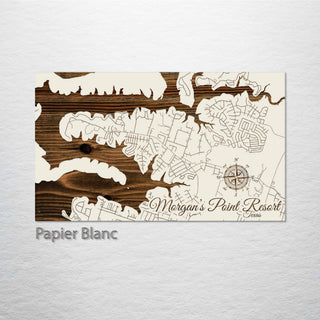 Morgan's Point Resort, Texas Street Map
