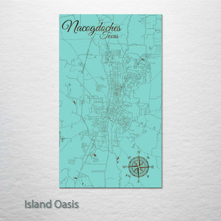 Nacogdoches, Texas Street Map
