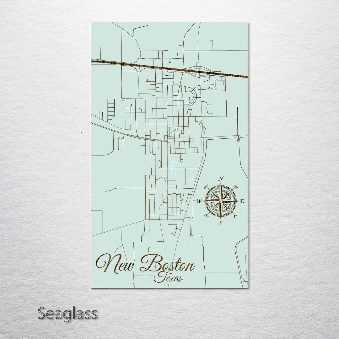 New Boston, Texas Street Map