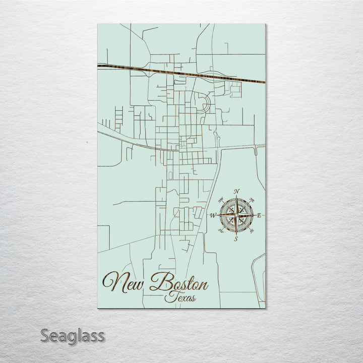 New Boston, Texas Street Map